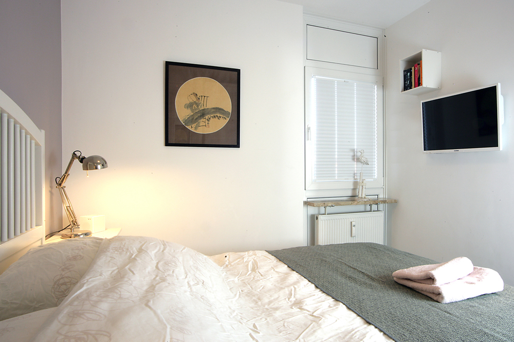 Blick ins Schlafzimmer der Bude12
